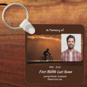 Christian Memorial Keepsake Biking Cycling Bike  キーホルダー (正面)