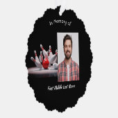 Christian Memorial Keepsake Bowling Bowler オーナメントカード (右)