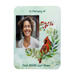 Christian Memorial Keepsake Cardinal Bird マグネット