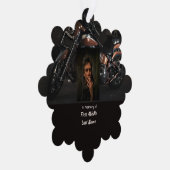 Christian Memorial Keepsake Motorcycle Biker オーナメントカード (右)