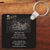 Christian Memorial Keepsake Motorcycle Biker キーホルダー (裏面)