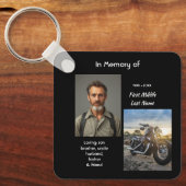 Christian Memorial Keepsake Motorcycle Chopper キーホルダー (正面)