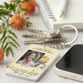 Christian Memorial Keepsake Music Bird キーホルダー (正面右)