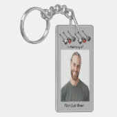 Christian Memorial Keepsake Musician Guitar Music  キーホルダー (正面左)