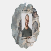 Christian  Memorial Memory Card Baseball Sport オーナメントカード (右)