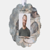 Christian  Memorial Memory Card Baseball Sport オーナメントカード (左)