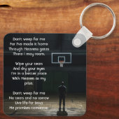 Christian Memorial Pocket Card Basketball Game キーホルダー (裏面)