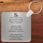 Christian Memorial Semi-Truck Tractor-trailer  キーホルダー (裏面)