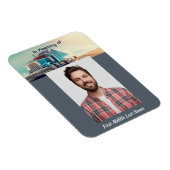 Christian Memorial Semi Truck Tractor Trailer マグネット (右側)