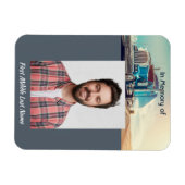 Christian Memorial Semi Truck Tractor Trailer マグネット (横)