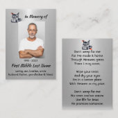 Christian Memorial Semi-Truck Tractor-trailer  名刺 (正面/裏面)