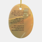 Christian Memorial SemiTruckTractor-trailer  セラミックオーナメント (正面)