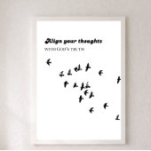 Christian Mindset Wall Art – Metanoia Poster ポスター
