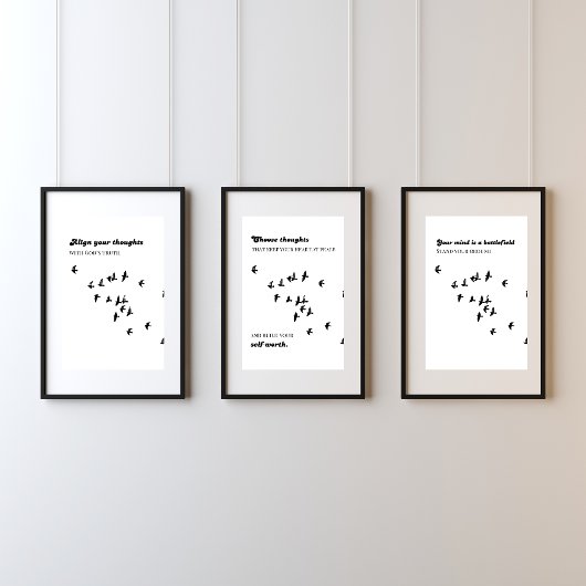 Christian Mindset Wall Art – Metanoia Poster ポスター