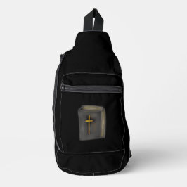 Christian Missionary Backpack Sling Bag with Bible スリングバッグ