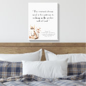 Christian Motivational Wall Art (Editable) キャンバスプリント (インサイチュ (寝室))