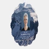 Christian Mountains Alpine Memorial Keepsake オーナメントカード (右)