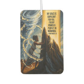 Christian Mouse Pad For Black Women カーエアーフレッシュナー (正面)