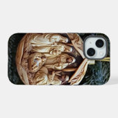 Christian Nativity Scene Phone Case – Baby Jesus iPhone 15ケース (裏面横)