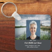 Christian Netherlands windmill  Memorial Keepsake  キーホルダー (正面)