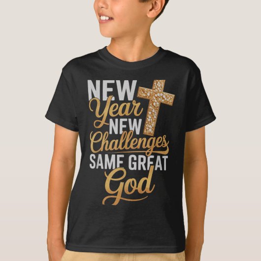 Christian New Years 2026 Happy New Year Same Great Tシャツ (正面)