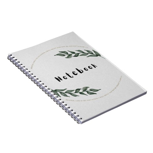 Christian Notebook for Bible Journaling ノートブック (右側)