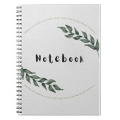 Christian Notebook for Bible Journaling ノートブック (正面)