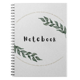 Christian Notebook for Bible Journaling ノートブック