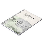 Christian Notebook for Bible Journaling ノートブック (左側)