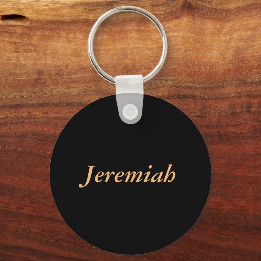 Christian ‘Only Believe’ Custom Name  キーホルダー (裏面)