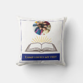 Christian Open Bible Rays Word of God クッション (正面)