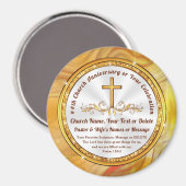 Christian Party Favors for Adults, Church Magnets マグネット (正面/裏面)