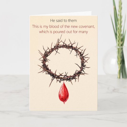 Christian Passover Card カード (正面)