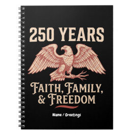 Christian Patriot 2026 Jubilee Faith Family  ノートブック