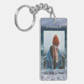 Christian Poem Memorial Keepsake Ocean Sea Beach キーホルダー (正面左)