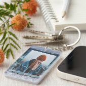 Christian Poem Memorial Keepsake Ocean Sea Beach キーホルダー (正面右)