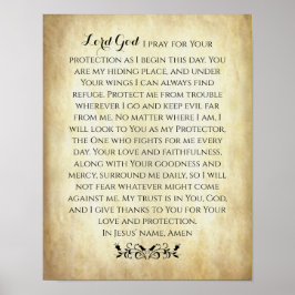 Christian Prayer for Protection ポスター