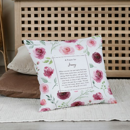 Christian Prayer Psalm 147:3 Keepsake Gift Modern  クッション