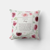 Christian Prayer Psalm 147:3 Keepsake Gift Modern クッション (正面)