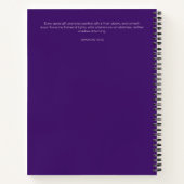 Christian Pregnancy Journal | Second Trimester ノートブック (裏面)