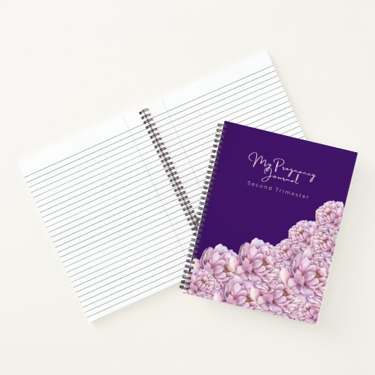 Christian Pregnancy Journal | Second Trimester ノートブック (内部)
