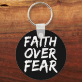 Christian Quote Gift Bible Verse Saying Mens Faith キーホルダー (正面)