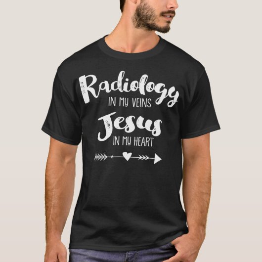Christian Radyogy Tech T X-ray Tech Gifts  Tシャツ (正面)