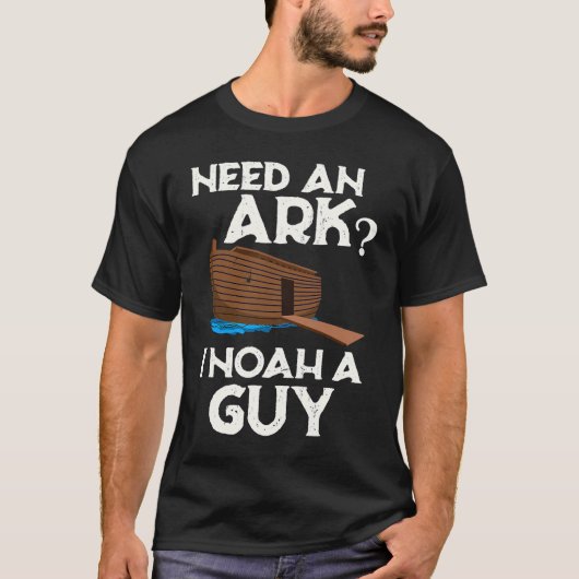 Christian  Religion Humor  Religious Noah's Ark Tシャツ (正面)