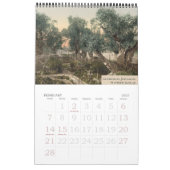 Christian Religious Holy Land Calendar カレンダー (2月 2027)