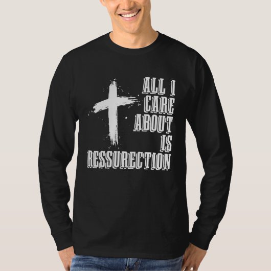 Christian Ressurection Catholic Religion Jesus Chr Tシャツ (正面)