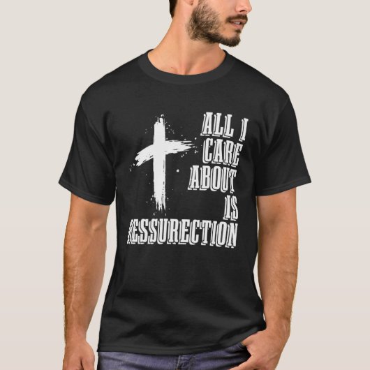 Christian Ressurection Catholic Religion Jesus Chr Tシャツ (正面)