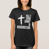 Christian Ressurection Catholic Religion Jesus Chr Tシャツ (正面)