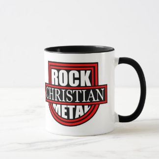 Christian Rock/Metal White/Black Coffee Mug マグカップ