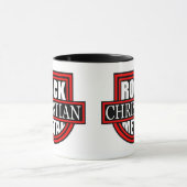 Christian Rock/Metal White/Black Coffee Mug マグカップ (中央)